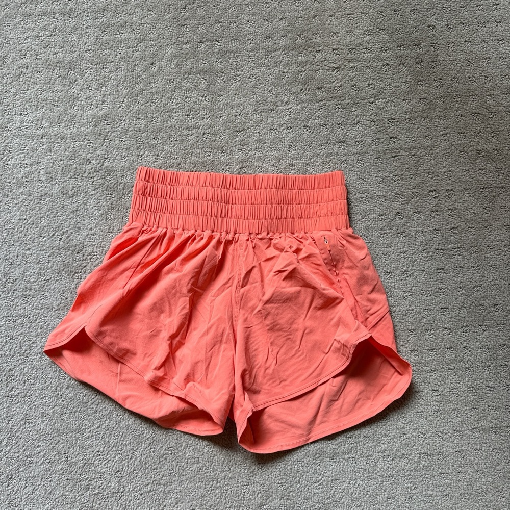 Outdoor Voices Coral Athletic Shorts